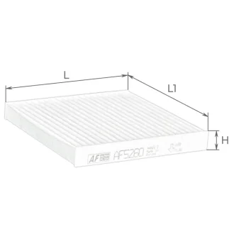 Фільтр салону JEEP Wrangler III (JK) ALPHA FILTER AF5260