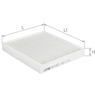 Фільтр салону Hyundai Ionic 6/Kia Niro II 22- ALPHA FILTER AF5323