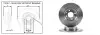 Диск гальмівний APLUS 61308AP (фото 1)