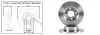 Диск тормозной передний Skoda Felicia Cube (6U5) (11/95-12/01) APPLUS APLUS 61418AP (фото 1)