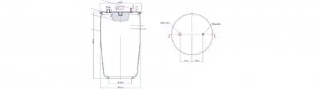 Пневморесора 4862N1P01 (без стакана) APLUS 91294AP