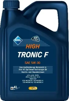 Олива Aral HighTronic F 5W-30, 4л. ARAL 15F458