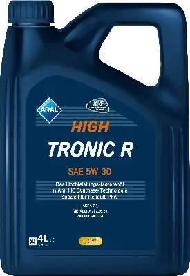 Олива Aral HighTronic R 5W-30, 4л. ARAL 15F45A (фото 1)