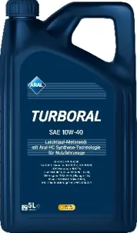 Олива моторна Turboral 10W-40 5л ARAL 15F45C