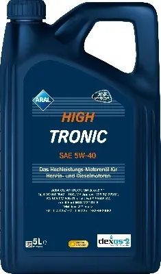 Олива Aral HighTronic 5W-40, 5л. ARAL 15F47D (фото 1)