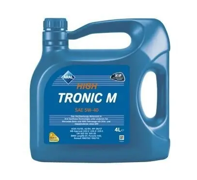 Моторное масло HighTronic M SAE 5W-40 (4L) ARAL 21404 (фото 1)