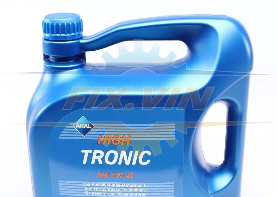 High Tronic 5w40 4л SN/CF,C3 (4) ARAL AR-154FE7 (фото 1)
