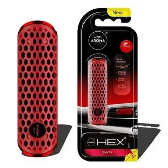 AROMA Ароматизатор на дефлектор Aroma Car HEX 10g - CHERRY (11шт) AROMA CAR 83580