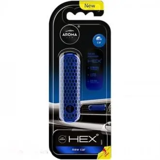 AROMA Ароматизатор на дефлектор Aroma Car HEX 10g - NEW CAR (11шт) AROMA CAR 83581