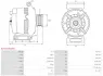 Генератор AS A3710(VALEO) (фото 5)
