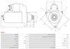 Стартер Toyota Land Cruiser 100, 4 Runner IV 4.7i (9 зуб.) AS S6063 (фото 5)