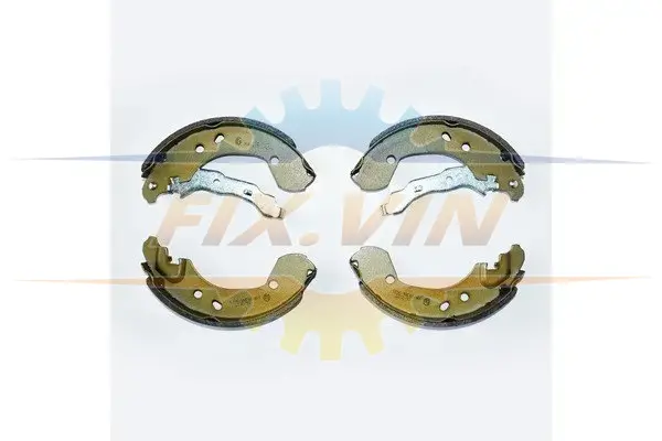 Колодки гальмівні барабанні Renault Clio (05-)/Nissan Micra (03-), Note (06-) Asam ASAM 32380 (фото 1)