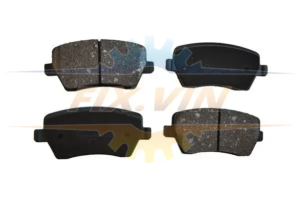 Колодки гальмівні передн Renault Logan, Kangoo, (08-), Duster (10-), Dokker (12-)/Nissan Micra (03-), Note (06-) Asam ASAM 32396 (фото 1)