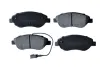 Колодка тормозная передняя Fiat Bravo II, Stilo 1.3D-2.4 (01-) ASAM 55460 (фото 1)