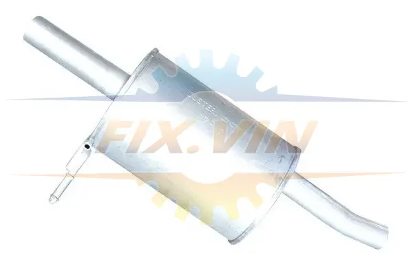 Глушитель 1.5DCI E5 4X2 Renault Duster (10-18) Asam ASAM 61863 (фото 1)