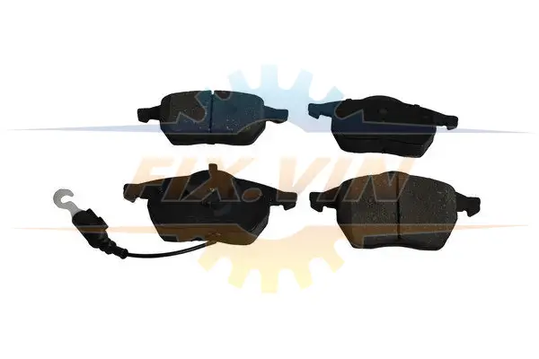 Тормозные колодки передние AUDI A3/TT VW Golf IV,V, POLO,SKODA Octavia с датчиком Asam ASAM 71372 (фото 1)
