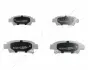 Колодки гальм.Toyota Avensis Verso 01- / Previa 00- ASHIKA 51-02-258 (фото 1)