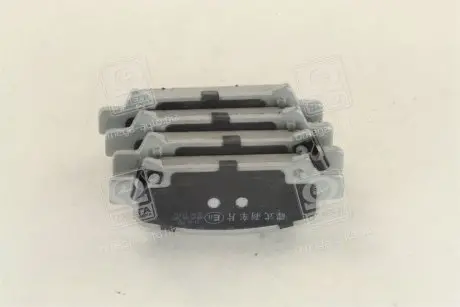 Колодки гальмівні задні дискові SUBARU FORESTER ASHIKA 51-07-702