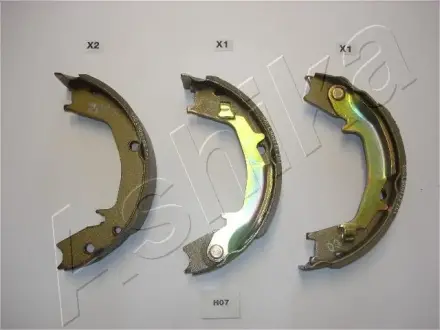 Колодки гальмівні барабанні (комплект 4 шт) ASHIKA 55-H0-007