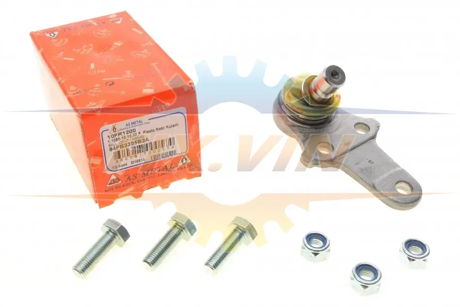 Опора кульова (передня/знизу) Ford Fiesta III 89-96 ASMETAL 10FR1200 (фото 1)