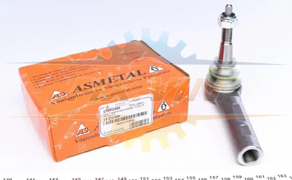 Наконечник рульової тяги Cruze/Astra J/Insignia/Zafira C 08- ASMETAL 17OP1400 (фото 1)