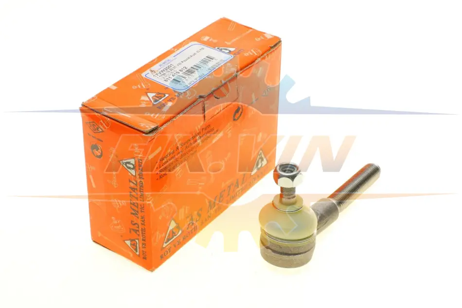 Наконечник рульової тяги AUDI 80/90/VW Passat 1.3-1.6 i/D Л. ASMETAL 17VW2001 (фото 1)