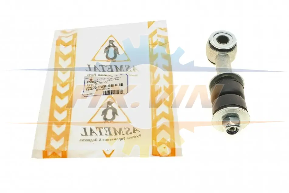 Тяга стабілізатора перед. Scudo/Jumpy 96- (з втулками) ASMETAL 26FI5100 (фото 1)