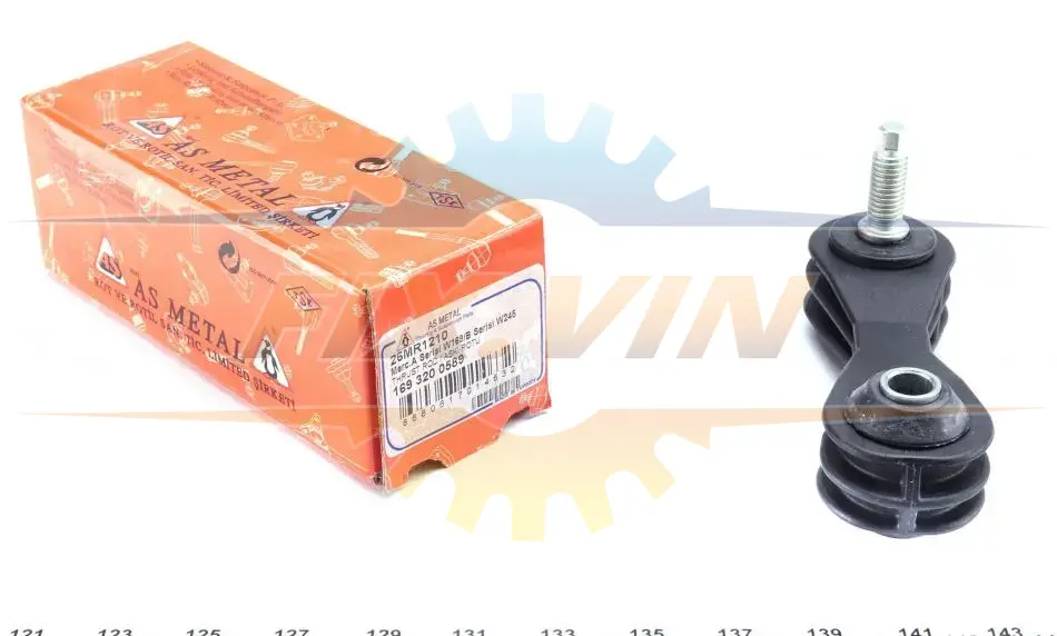 Тяга стабілізатора (заднього) MB (W169/W245) 04- ASMETAL 26MR1210 (фото 1)