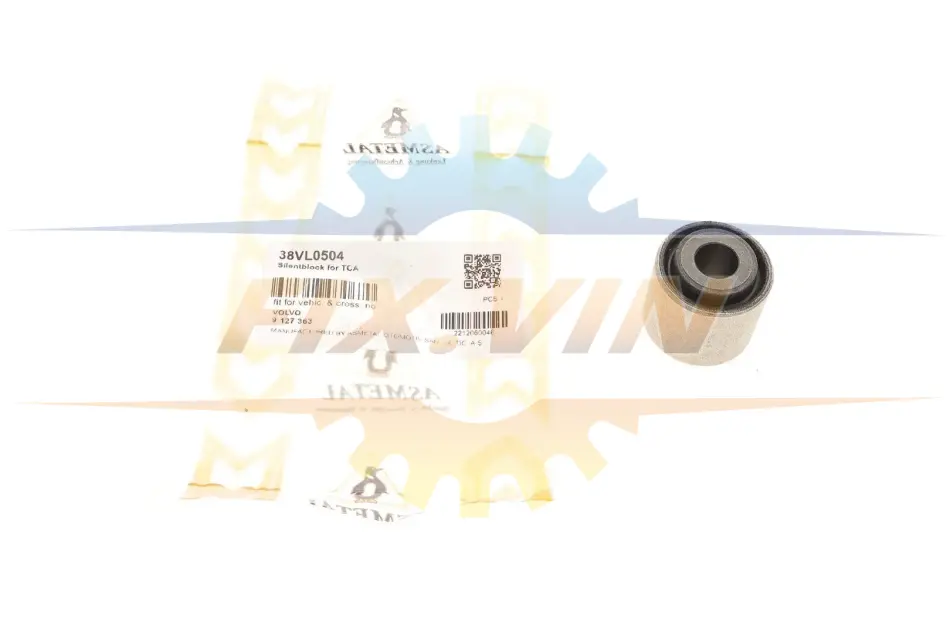Сайлентблок важеля задн. (зовні) Volvo S60 I/S80 I/V70 II/XC70 I 98-09 ASMETAL 38VL0504 (фото 1)