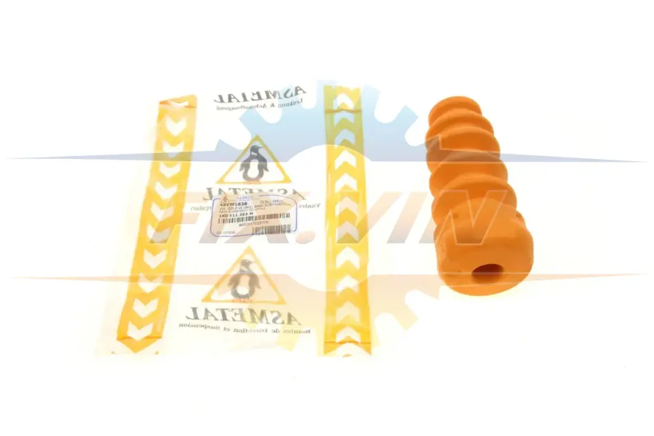 Відбійник амортизатора (заднього) VW Golf V 03-09/ Jetta 5/6 04-18 ASMETAL 45VW1638 (фото 1)