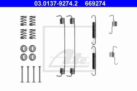 Монтажний комплект колодки ATE 03013792742