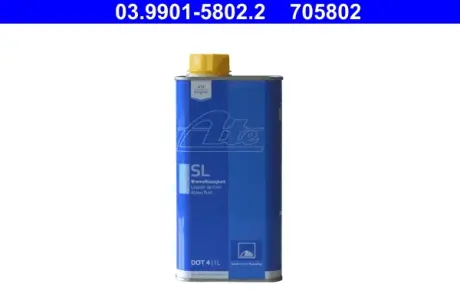 Рідина гальмівна DOT-4 1л ATE 03990158022