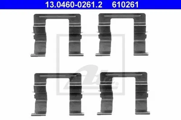 Комплектуючі для гальмівних колодок ATE 13046002612 (фото 1)
