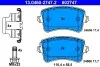 Комплект гальмівних колодок, дискове гальмо ATE 13.0460-2747.2 (фото 2)