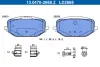 Комплект гальмівних колодок ATE 13047026682 (фото 1)