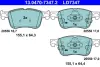 Комплект гальмівних колодок ATE 13047073472 (фото 1)
