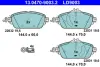 Комплект гальмівних колодок ATE 13047090032 (фото 1)