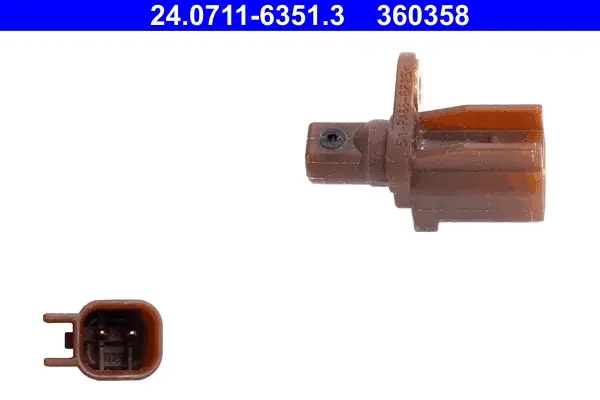 Датчик ABS (задній) Ford Tourneo Connect/Transit Connect 13- ATE 24071163513 (фото 1)