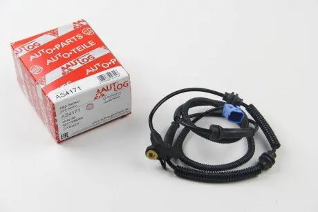 Датчик ABS передн лів/прав CITROEN C5 I, C5 II 1.6D-3.0 03.01-09.08 AUTLOG AS4171