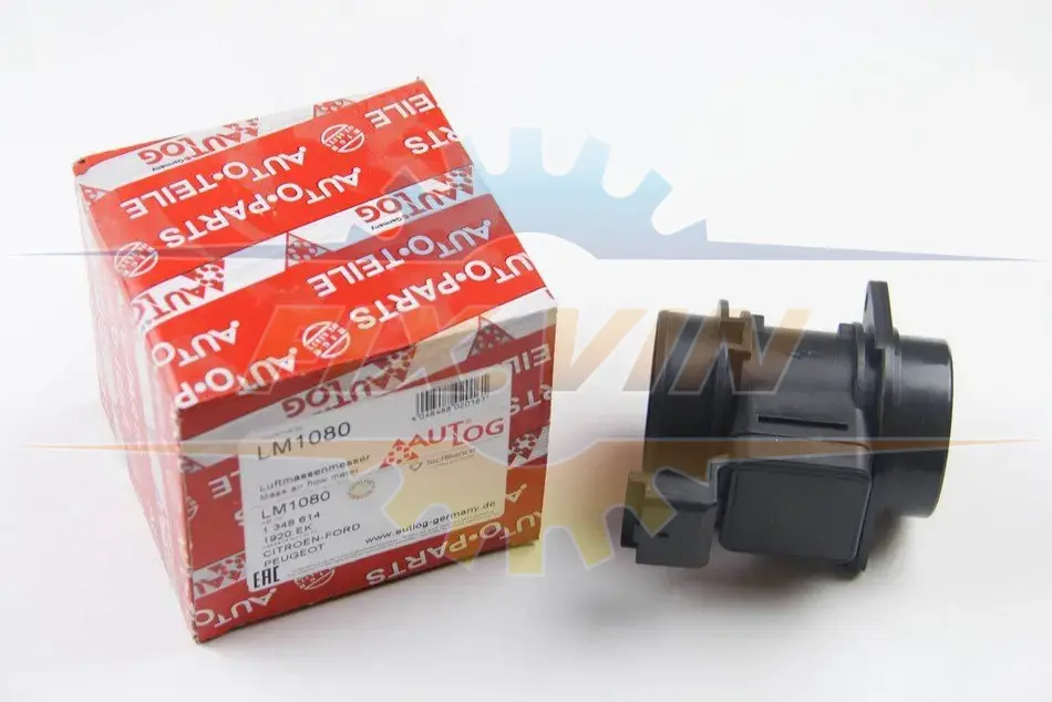 Витратомір повітря (6 конт.) FORD FIESTA V/PEUGEOT 206, 207 1.4D 01- AUTLOG LM1080 (фото 1)