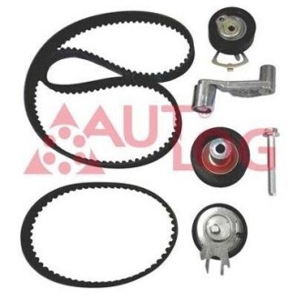 Комплект ГРМ Caddy II/III/Golf IV/Octavia 1.4i 00&gt;05 (рем. Conti CT957) AUTLOG ZK1026 (фото 1)