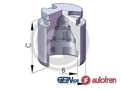 Поршень супорта AUTOFREN D025115 (фото 1)