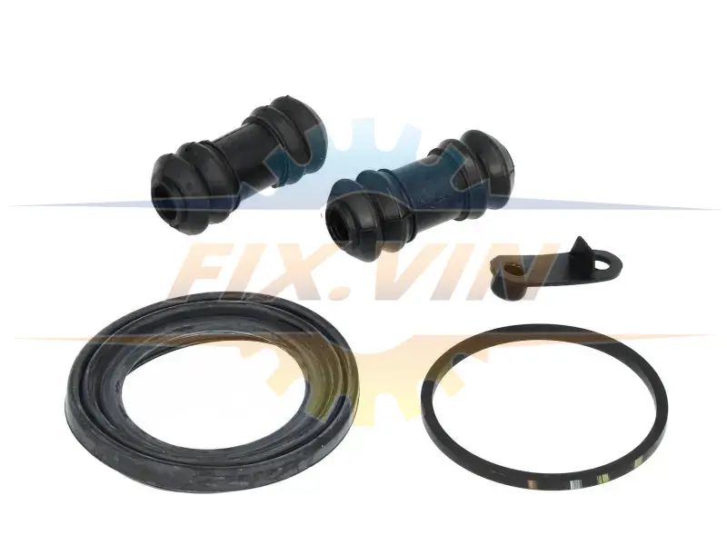 Ремкомплект гальмівного супорта передн Лів/Прав (діаметр поршня: 57) MERCEDES A (W169), B SPORTS TOURER (W245), C (W203) AUDI A4 ALLROAD B8, A4 B8, A5 PEUGEOT 407 1.6D-4.2 05.00-01.17 AUTOFREN D41820 (фото 1)