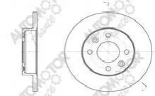 Диск тормозной (цена за 2 шт) Renault Clio 1.2; 1.9 D (86-) Automotor France AUTOMOTOR France ADC4705 (фото 1)