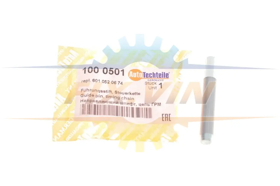 Палець натяжника ланцюга ГРМ MB T1 2.3-3.0D OM601/602/603/616/617 (8x57mm) AUTOTECHTEILE 100 0501 (фото 1)
