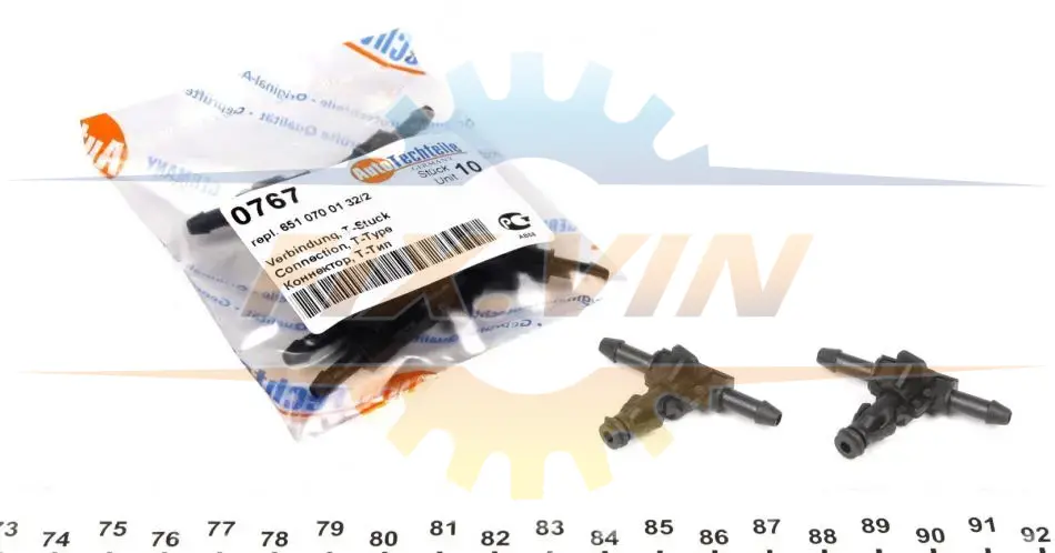 Штуцер шланга обратки Т-подібний MB OM651 AUTOTECHTEILE 100 0767 (фото 1)