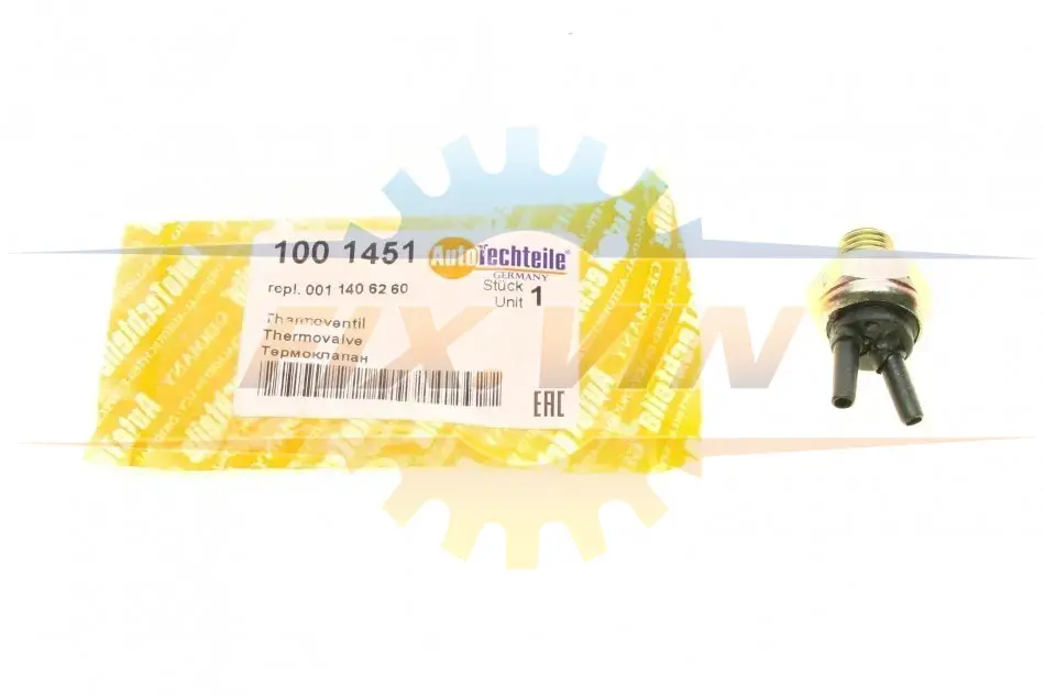 Датчик холостого ходу MB E-class (W124) 93-95 (термоклапан 70°) (1451) AUTOTECHTEILE 100 1451 (фото 1)
