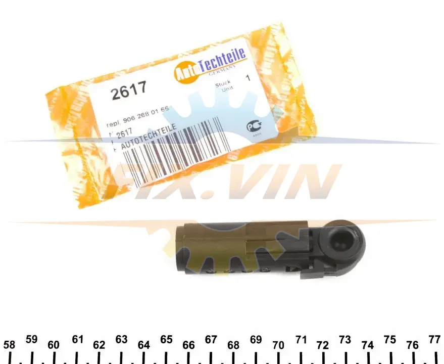 Наконечник троса куліси MB Sprinter 906 CDI 06- AUTOTECHTEILE 100 2617 (фото 1)