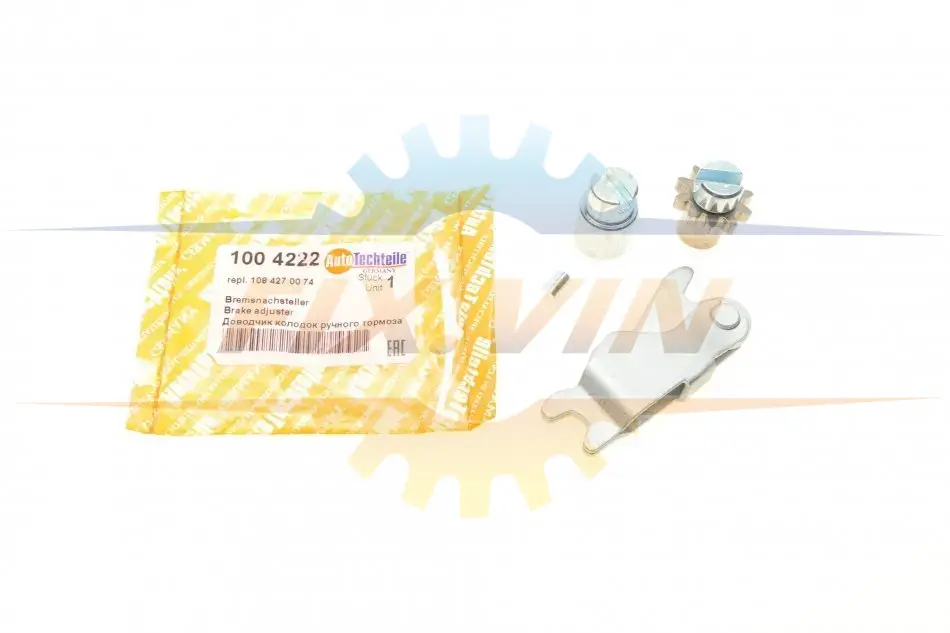 Планка розтискна гальмівних колодок ручного гальма AUTOTECHTEILE 100 4222 (фото 1)