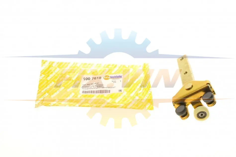 Ролик дверей (боковий/нижній) MB Vito (W638) (з кронштейном) AUTOTECHTEILE 100 7618 (фото 1)